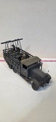 Pro-Built 1/35 Henschel 33 D1 Kfz.72 German Army Mobile Workshop Truck Model