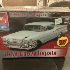 AMT ERTL 1:25 Car Kit 1958 Chevy Impala Classics Factory Sealed