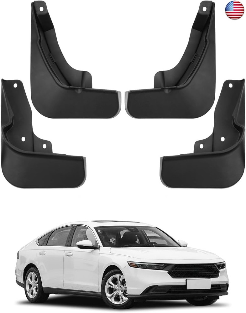 Autorder Mud Flaps Splash Guards for 2023-2025 2026 Honda Accord Accessories