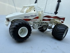 4 Vintage MONSTER TRUCK Model Truck Junk Yard Plastic Scale