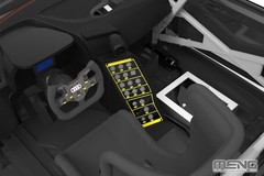 GSI Creos Mon Model 1/24 Audi R8 LMS EVA RT TEST TYPE-01 TSRT R8 Plastic Model M