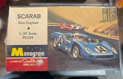 Monogram 1:24 Model Kit – Scarab / Rear-Engined – PC124