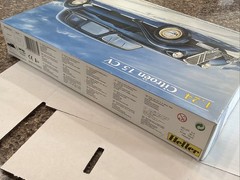 HELLER 1/24 SCALE CITROEN 15 CV FACTORY SEALED INSIDE KIT! CIRCA 2000’s! VMCP!