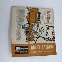 1959 MONGRAM SLINGSHOT DRAGSTER (ORIGINAL NOT REISSUE) W INSTRUCTIONS, PC49-98