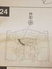 71 Olds 442 RADIATOR HOSES from Revell 1:25 Model Kit 1971