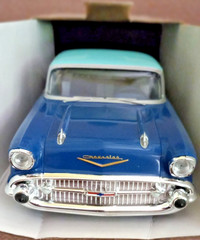 Revell 1957 Chevrolet Bel Air Hard Top Promo Model Blue Manufactured 2000