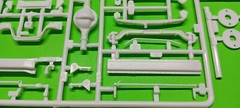 Frame Ford C-600 1/25 AMT Chassis Axle Rear End COE City Delivery Box Truck