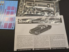 Revell, Custom Cadillac Lowrider, 1/25 scale, #4438 !!Sealed Inside!!