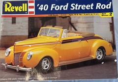 Revell 2344 40 Ford Street Rod Parts Kit Bash Chrome Radiator Hose #231 #232