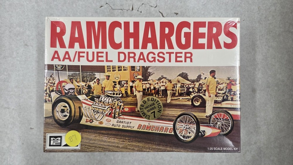 MPC RAMCHARGERS AA/FUEL DRAGSTER Limited Ed Vintage Srs Factory Sealed Model Kit