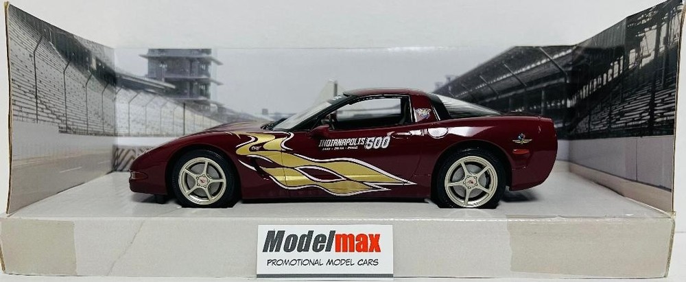 Vintage Brand New 2003 Corvette C5 Coupe Indy 500 Pace Car Promo Model MODELMAX