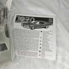 AMT 1970 Monte Carlo Lowrider 1/25 Scale Plastic Model Kit