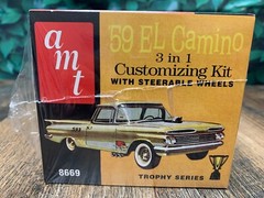 SEALED MODEL KIT AMT 59 EL CAMINO 3 in 1 Customizing Kit 1:25