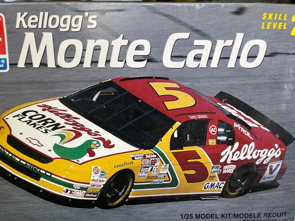 AMT 8187 Terry Labonte Kelloggs Monte Carlo Model KIT 1/25 McM niob