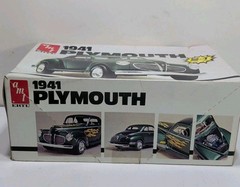 ✨VINTAGE✨ AMT 1941 PLYMOUTH COUPE 2n1 1/25 Model Car Kit