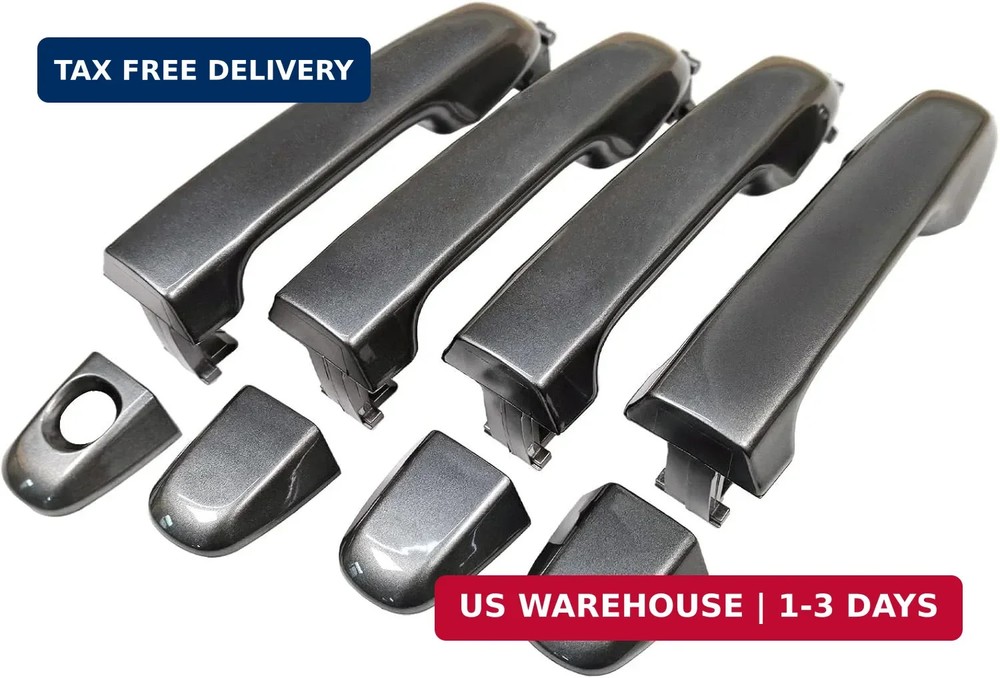 4-PC Set Exterior Door Handles Compatible with Toyota Camry 2012 2013 2014 2015