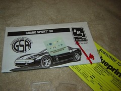 AMT ERTL #6461 Model kit Guldstrand Grand Sport 90 Box open kit Sealed 1/25 1994