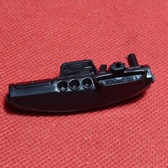 Dashboard 1982 Datsun 280 ZX Turbo 1:25 scale model car part AMT