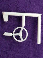1991 Chevy S-10 Lowrider CUSTOM STEERING WHEEL from Revell 1:25 Model Kit