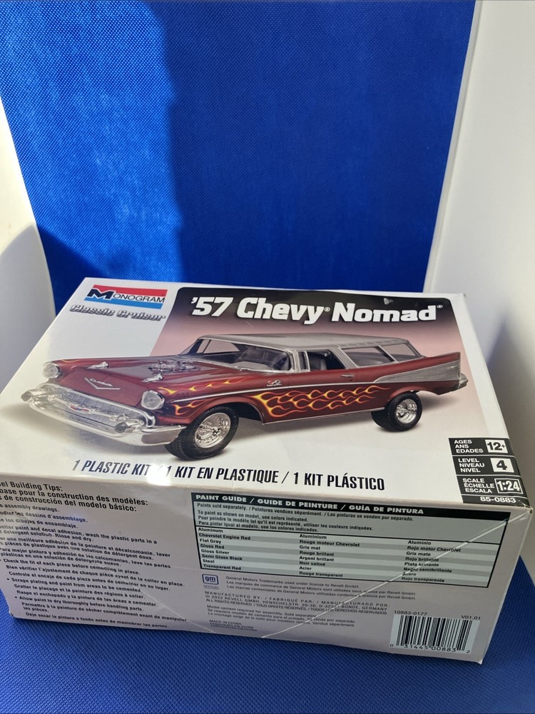 Monogram ’57 Chevy Nomad “Classic Cruiser” Model 1:24 Scale Level 4 2022 New
