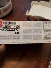AMT 68 Camaro Z28 Street Machine 1:25 Scale Kit 6530 New Open Box