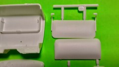 50 1950 Chevy 3100 Pickup Truck 1/25 Interior Tub Bench Seat Dash Model Car Part