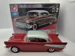 AMT Ertl 31543 1/25 Scale 1957 Chevy Hard Top Plastic Model Kit Assembled