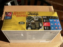 AMT “HOGAN’S HEROS” WW11 JEEP MODEL IN FACTORY SEALED BOX