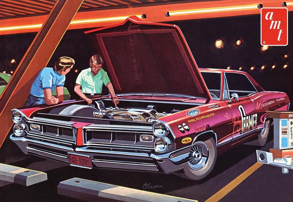 AMT 1578 65 Pontiac Grand Prix 1/25 model kit