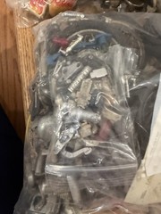 Vintage Model Motorcycle Parts Lot Misc