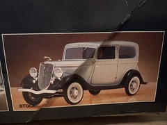 AMT 1934 Ford Two-Door Sedan Two In One Stock Custom 1/25 Model Kit Open box