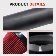 4” LS Swap Cold Air Intake Kit, Compatible with LS1 LS2 LSX LQ4 LQ9 Engines,