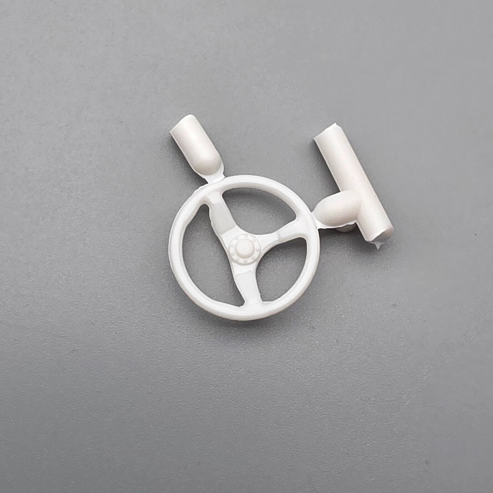 AMT 31838 1/25 57 Ford Fairlane Parts Kit Bash Custom Racing Steering Wheel