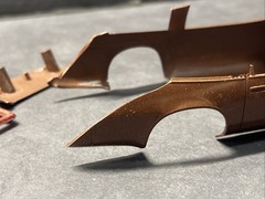 1978 Chevrolet Monza Dark Camel Dealer Promo Model Kit For Parts Only