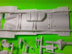 77 78 Dodge D100 Pickup Truck 1/25 Frame Chassis Axle Rear End Exhaust Model Car