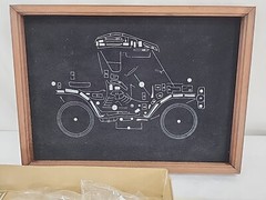 Vintage General Crafts Parts Decor Car Model Kit No 2905 Antique Auto 1972