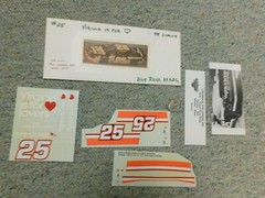 Blue Ridge decals 1/24 1/25 #25 Virginia is for Lovers Hermie Sadler Lumina N133