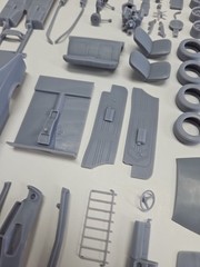ABS-LIKE RESIN 3D PRINTED 1/25 1968 AMC JAVELIN FULL KIT