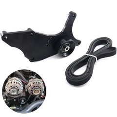 Rjsphh Ls Truck Dual Alternator Bracket Kit For Chevy Gm 1999-2013 4.8 5.3 6.0
