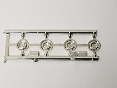 1951 Chevrolet Bel Air HUBCAPS from AMT 1:25 Model Kit 51 Chevy