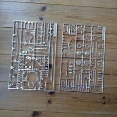 Tamiya 1/12 Tyrrell Ford F1 Big Scale Model Kit Partially Assembled
