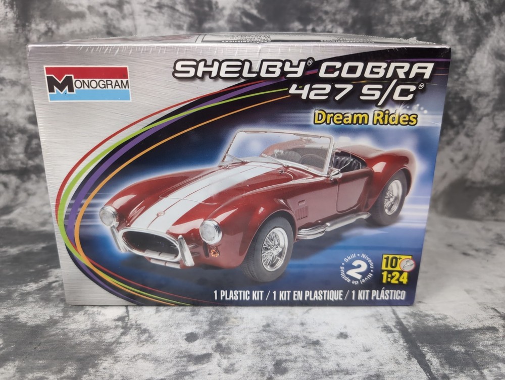 Monogram Shelby Cobra 427 S/C Dream Rides 1:24 Skill 2 Factory Sealed New in Box