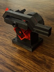 3d Printed V2 Compressed Air Engine Model