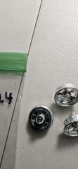 MODEL CAR PARTS MAG WHEELS EM24