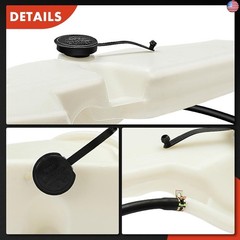 A-Premium Engine Coolant Overflow Recovery Reservoir Tank [with Cap &