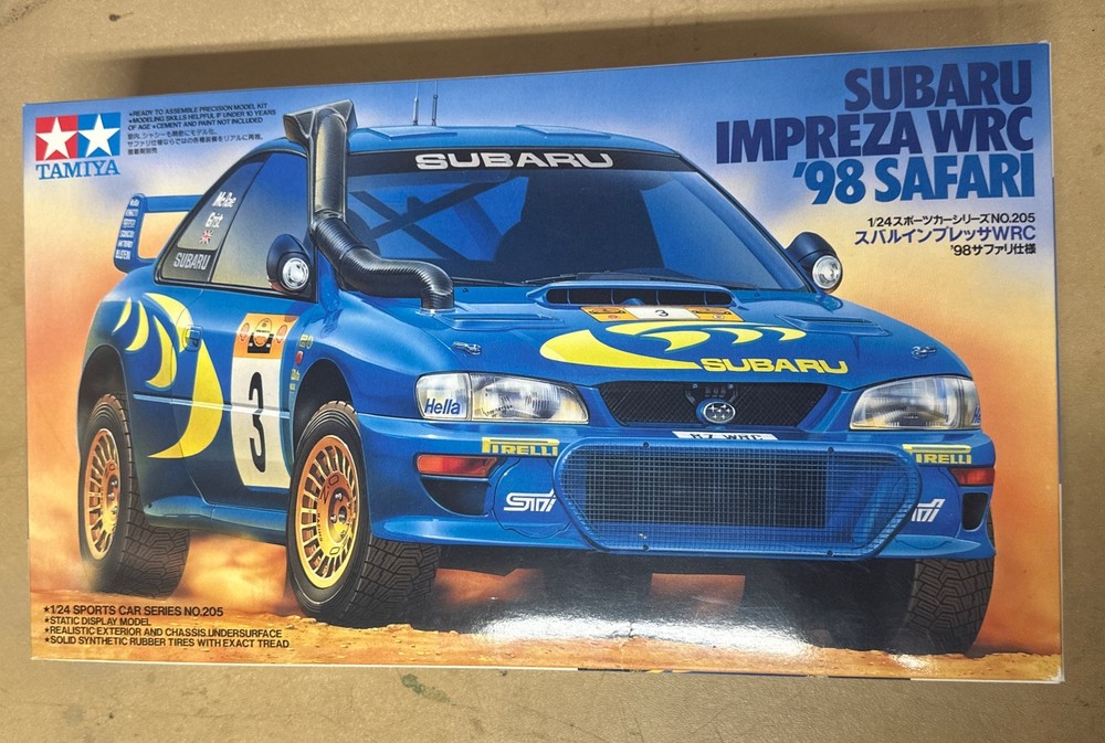 Tamiya 24205 1/24 Scale Subaru Impreza WRC ‘98 Safari