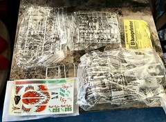 🏁 AMT/Ertl FIAT Double Dragster Blueprinter Model Car Kit 🏁