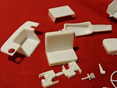AMT Diamond Reo Semi Truck Interior 1/25