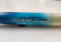 The Blue Flame Land Speed Natural Gas Rocket Car Promo Model Toy 1970s RARE!