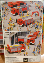 Preiser HO Modell Model Kit #1182 Mercedes-Benz Rescue & Salvage Crane Truck NIB